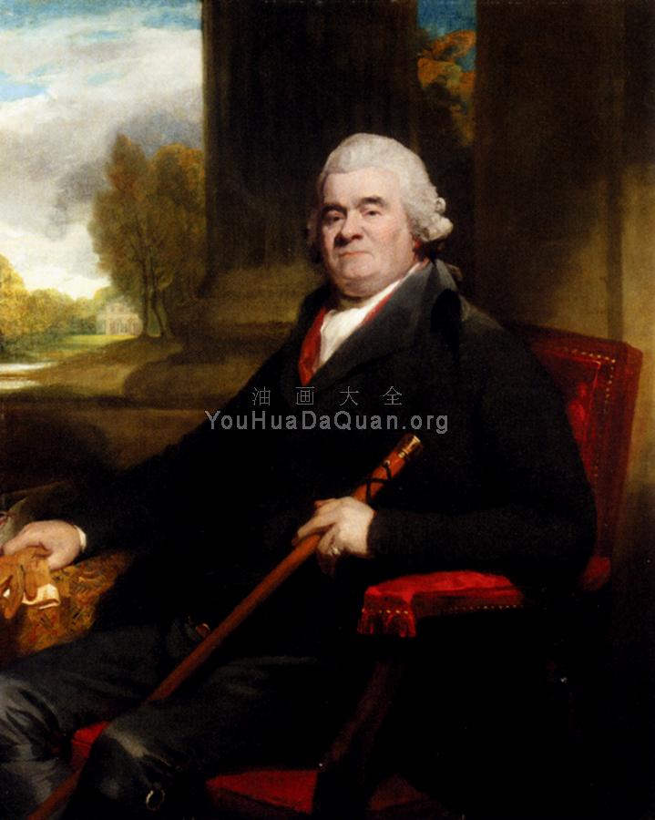 Portrait Of Sir Benjamin Truman - 乔治·罗姆尼